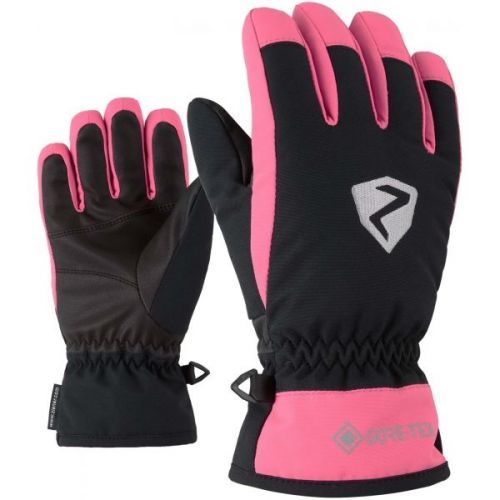 Ziener LARINO GTX JR Dětské rukavice, černá, velikost 5.5