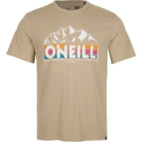 O'Neill OUTDOOR T-SHIRT Pánské tričko, béžová, velikost XL