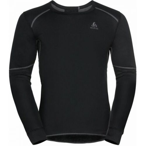 Odlo M BL TOP CREW NECK L/S ACTIVE X-WARM ECO Pánská základní vrstva, černá, velikost XL