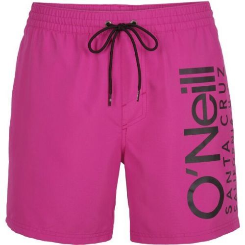 O'Neill ORIGINAL CALI SHORTS Pánské koupací šortky, růžová, velikost L