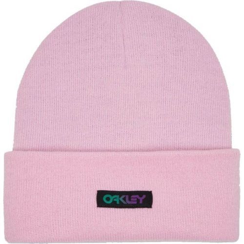 Oakley B1B GRADIENT PATCH BEANIE Zimní čepice, růžová, velikost os