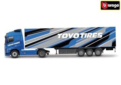 Bburago 1:43 Volvo FH16 Globetrotter 750 XXL / Trailer - Toyo Tires