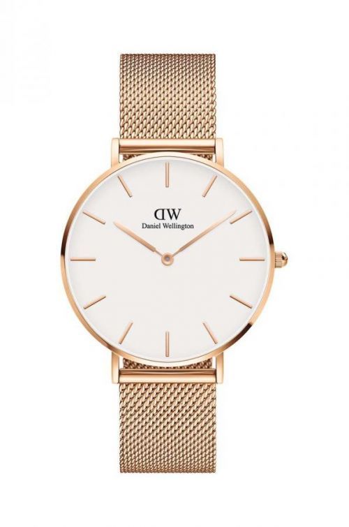 Hodinky Daniel Wellington Petite 36 Melrose růžová barva