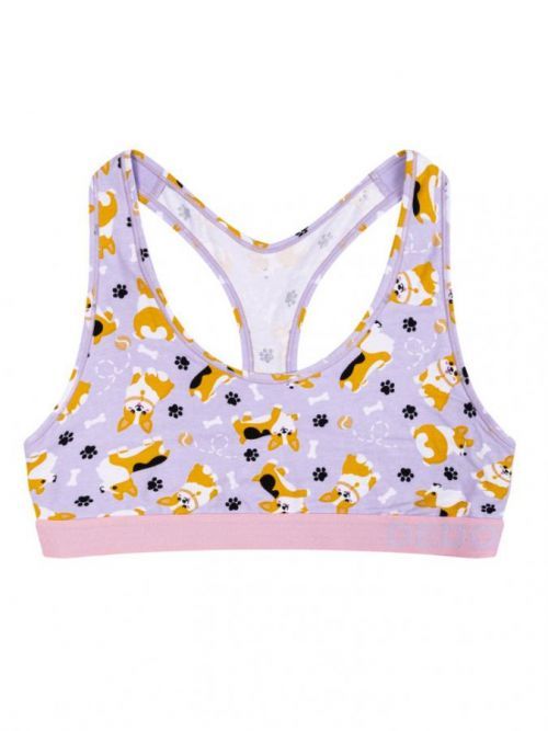 Veselá dámská podprsenka Dedoles Pes Corgi (D-W-UN-B-C-C-241) M