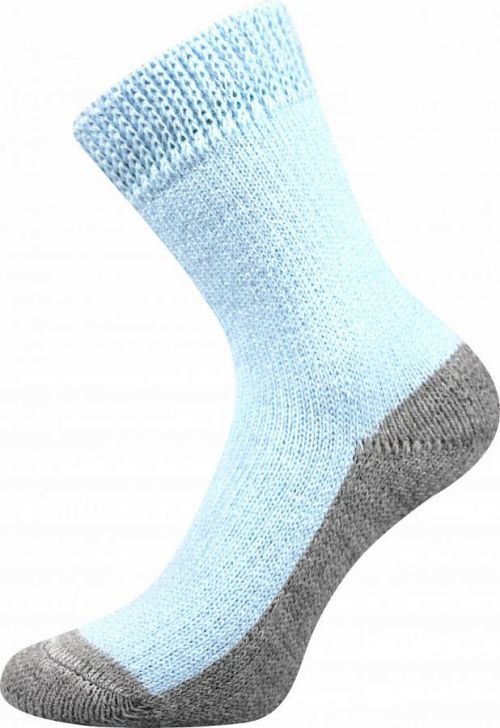 Teplé ponožky Boma světle modré (Sleep-lightblue) M