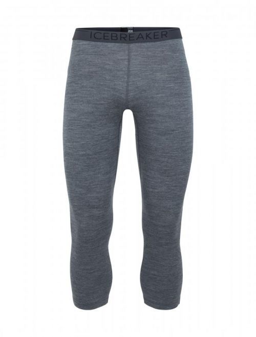 pánské merino spodky ICEBREAKER Mens 200 Oasis Legless, Gritstone HTHR velikost: L