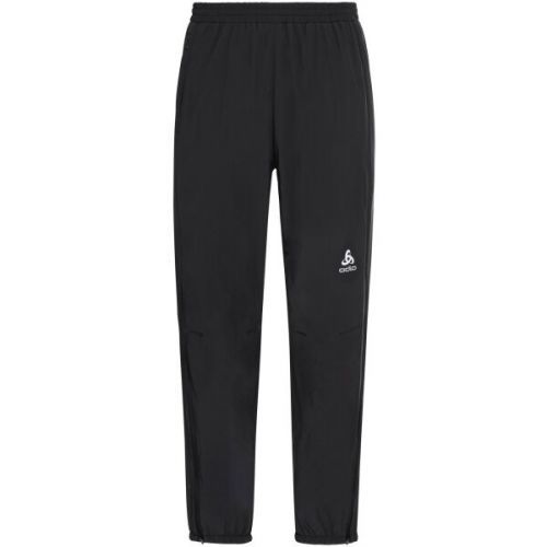 Odlo WINDBREAKER PANTS Pánské běžkařské kalhoty, černá, velikost S