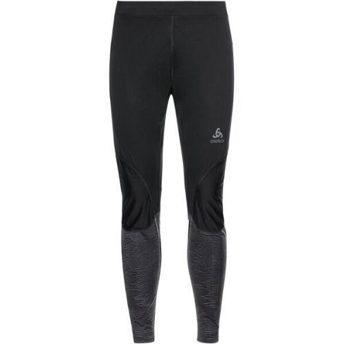 Odlo M ZEROWEIGHT WARM REFLECTIVE TIGHTS Pánské běžecké legíny, , velikost M