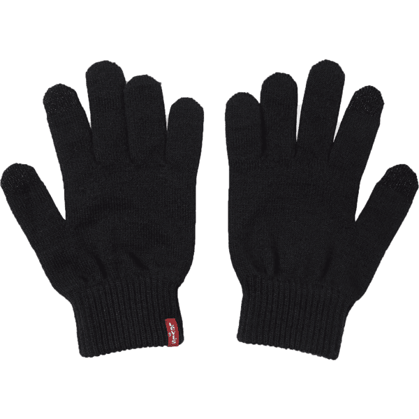 Levi's BEN TOUCH SCREEN GLOVES Rukavice, černá, velikost S