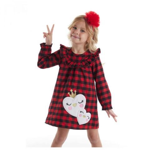 Denokids Dress - Red - Shift