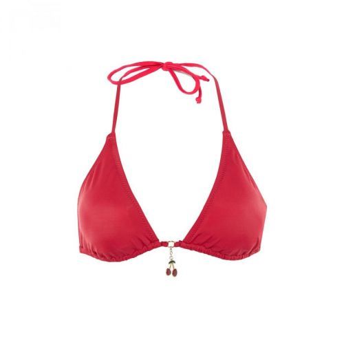 Trendyol Raspberry Accessory Detailed Bikini Top