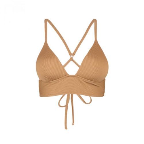 Trendyol Brown Bikini Top