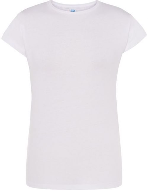Dámské tričko JHK Regular Lady Comfort - bílé, XXL
