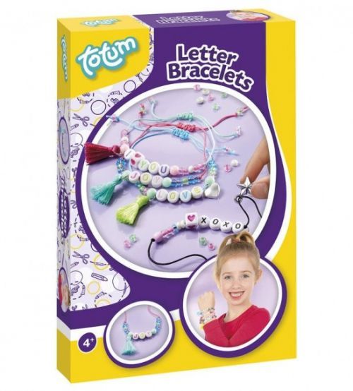 Lowlands international Náramky s písmenky - Letter Bracelets - T029781