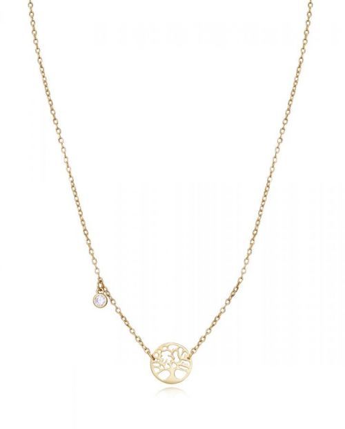 Viceroy Fashion pozlacený náhrdelník Strom života Elegant 13068C100-30