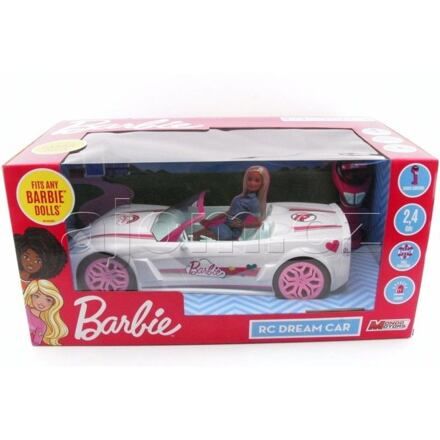 Mondo Motors RC-Dream car Barbie 42cm 2,4Ghz, bílá
