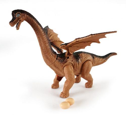 Mac Toys Dinosaurus na baterie kladoucí vejce