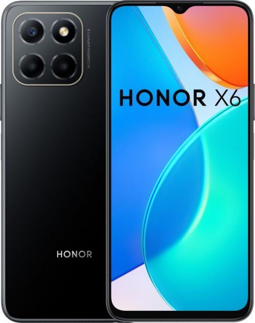 Honor X6, 4GB/64GB, Midnight Black