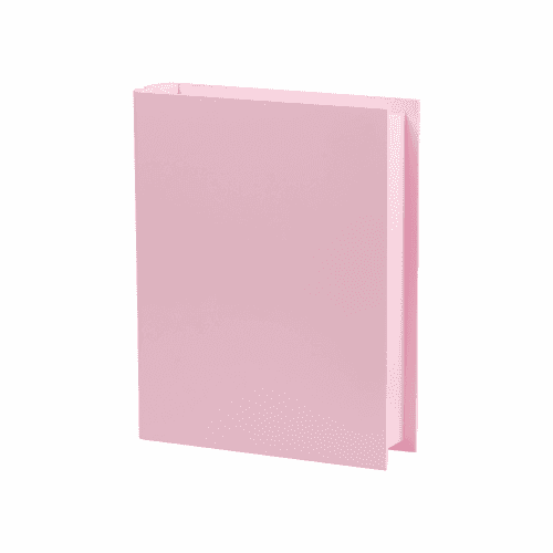 FK Dřevěná krabička ve tvaru KNIHY - 21x17x4,5 cm, Růžová
