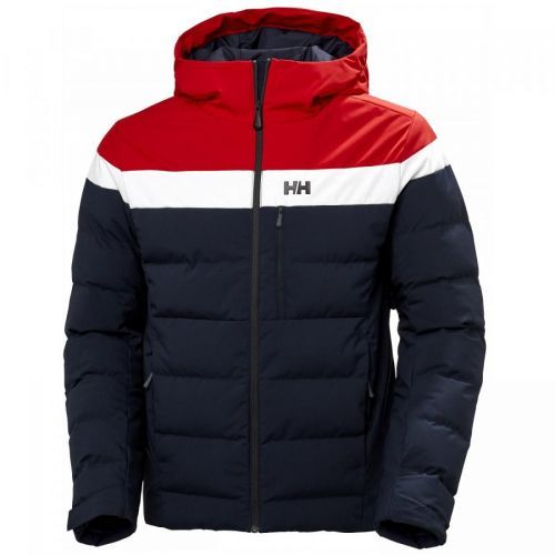 Pánská zimní bunda Helly Hansen Bossanova Puffy Jacket Velikost: L / Barva: modrá/červená