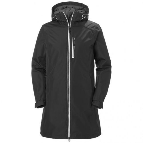 Dámský zimní kabát Helly Hansen W Long Belfast Winter Jacket Velikost: M / Barva: černá