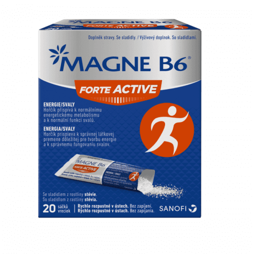 MAGNE B6 Forte active 20 sáčků, poškozený obal
