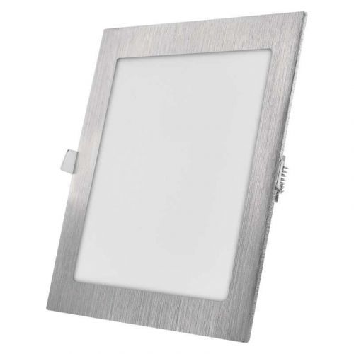 EMOS LED podhledové svítidlo NEXXO stříbrné, 22,5 x 22,5 cm, 18 W, teplá/neutrální bílá ZD2243 Teplá bílá
