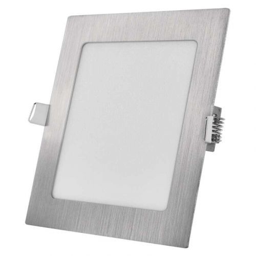 EMOS LED podhledové svítidlo NEXXO stříbrné, 17,5 x 17,5 cm, 12,5 W, teplá/neutrální bílá ZD2233 Teplá bílá