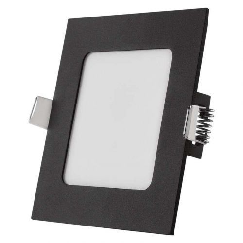 EMOS LED podhledové svítidlo NEXXO černé, 12 x 12 cm, 7 W, teplá/neutrální bílá ZD2323 Teplá bílá
