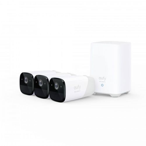 eufy  EufyCam 2 Pro 3 plus 1kit  T88523D2    IP- Bezdrátová sada bezpečnostní kameryse 3 kamerami