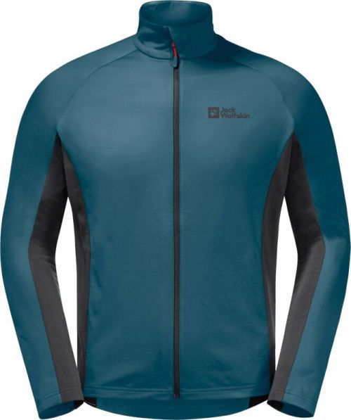 Jack Wolfskin Outdoorová mikina Morobbia Fz M Blue Coral L