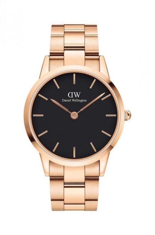 Hodinky Daniel Wellington Iconic Link 40 růžová barva