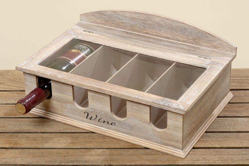 Krabice na víno BOA dřevo