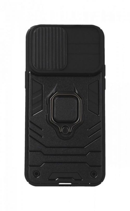 Kryt TopQ iPhone 14 Pro Max odolný Ring Lens černý 84922
