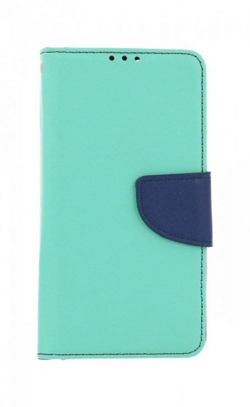 Pouzdro TopQ iPhone 14 knížkové mentolové 84472