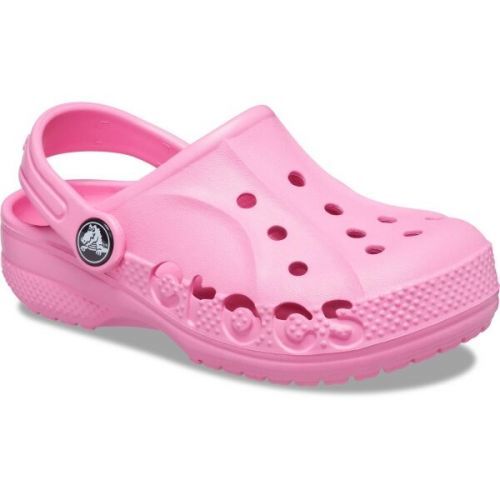 Crocs BAYA CLOG K Dětské pantofle, růžová, velikost 33/34