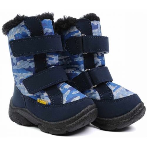 Oldcom ALASKA Dětské zimní boty, tmavě modrá, velikost 24
