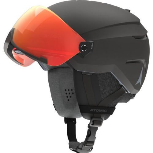 Atomic SAVOR VISOR PHOTO Lyžařská helma, černá, velikost (55 - 59)