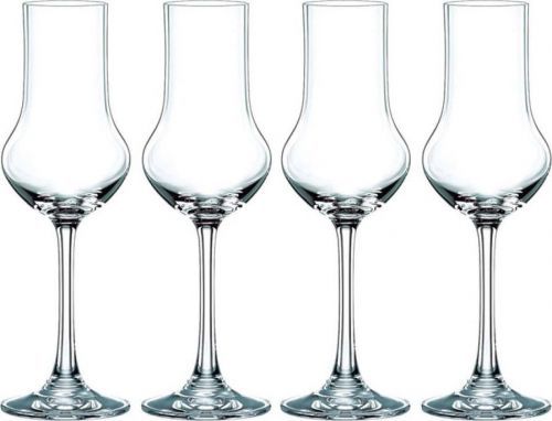 Sada 4 sklenic z křišťálového skla Nachtmann Vivendi Premium Stemmed Spirit Set, 109 ml