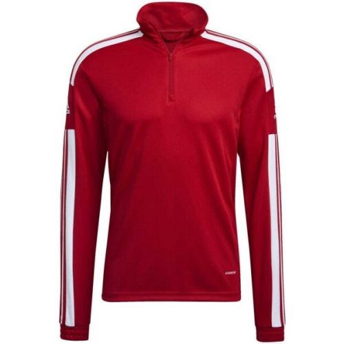 adidas SQ21 TR TOP Pánská fotbalová mikina, červená, velikost L