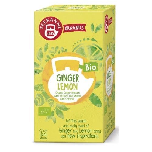 TEEKANNE BIO Organics Ginger Lemon n.s.20x1.8g