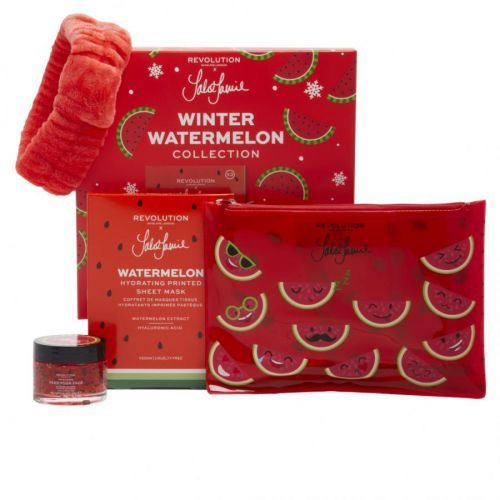 Revolution Skincare, X Jake Jamie Winter Watermelon Collection, sada 4 ks