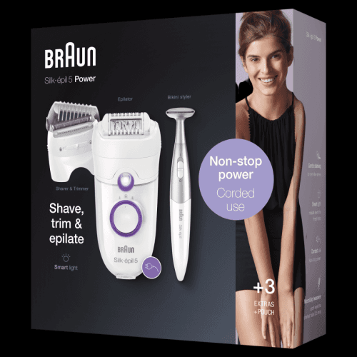Braun Silk-épil 5-825 Power epilátor pro začátečnice