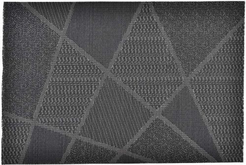 Tmavě šedé látkové prostírání 2 ks 30x45 cm Evita - JAHU collections