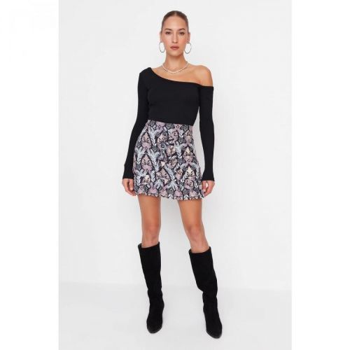 Trendyol Multi Color Mini Skirt