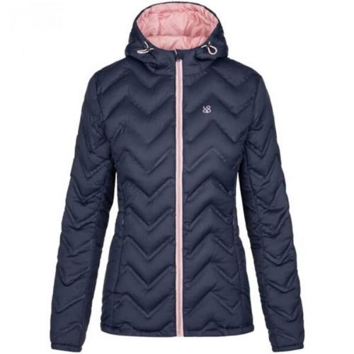 Women's winter jacket LOAP ITIRA Dark blue/Pink
