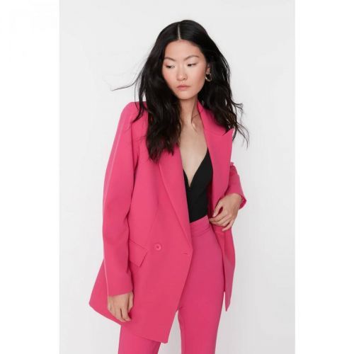 Trendyol Fuchsia Classic Jacket