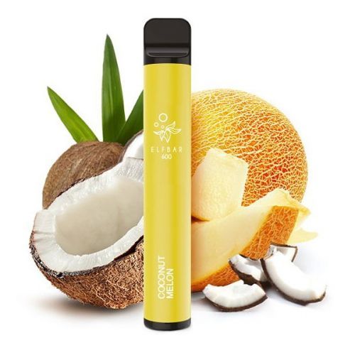 Elektronická cigareta jednorázová Elf Bar 600 Coconut Melon 20mg/ml