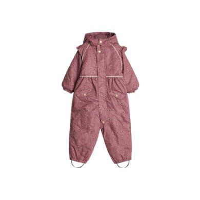 Hust & Claire snow overall Purple Fig