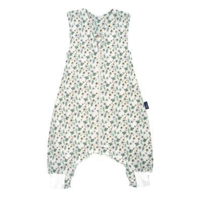 Alvi ® Sleep overall Petit Fleurs zelená/bílá